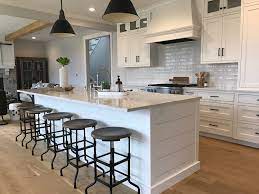 Industrial Farmhouse Kitchen Kitchen Farmhouse Decor Whitekitchen Shiplap White C Industrial Farmhouse Kitchen Farmhouse Kitchen Island Kitchen Design