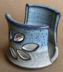 Each sponge holder has a delightful, raised slip trailing design on both sides. Pin On Ceramics