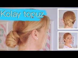 Kolay Topuz Figen Ararat Youtube Youtube Topuzlar Sac Stilleri