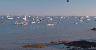 Ships and Boats Drift in Mumbai Harbour ...