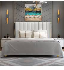 Daftar pusat perbelanjaan di manado,manado town square,mega mal manado,lion plaza,itcenter,blue banter. Cahaya Mewah Tempat Tidur Modern Sisi Ruang Ruang Seni 1 8 Meter Kamar Tidur Utama Pernikahan Kamar Villa Perumahan Bulu Ranjang Aliexpress