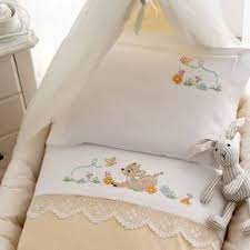 Lenzuolino Culla Bambi 3 Ricamo Per Neonato Ricamo Punto Croce Schemi Ricamo Punto Croce