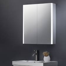Our bathroom storage organises things so everyone can find their hairbrush, even during the hectic morning rush hour. Harbour Icon Double Door Led Bathroom Mirror Cabinet With Shaver Socket 700 X 600mm Tap Warehouse