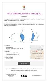Psle Maths Question Of The Day 2 Math Questions This Or That Questions Question Of The Day