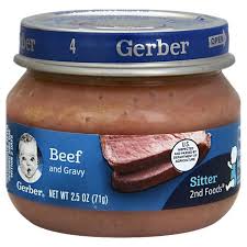 Gerber 2nd Foods Baby Food Beef Beef Gravy 2 5 Oz Vons