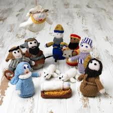 So this knitted nativity set might be a great choice. Knitted Nativity