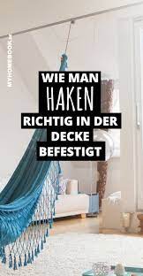 Haken In Der Decke Befestigen 3 Methoden Decke Regale Im Schlafzimmer Deckenhaken