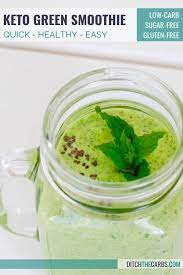 15 top weight loss smoothie recipes for nutribullet blenders. Keto Green Smoothie Dairy Free 4g Net Carbs Ditch The Carbs