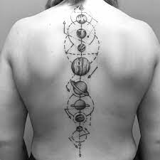 32 Fascinating Solar System Tattoo Designs Tattoobloq
