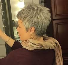 New short gray hair source 2. 10 Pixie Hairstyles For Gray Hair Pixie Cut Haircut For 2019