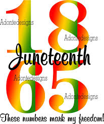 Juneteenth 1865 These Numbers Mark My Freedom! Png With With and Black  Text. 2 Choices. All Type of Printing.