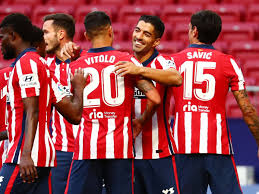 Atlético madrid fans watch the game on a laptop from outside the stadium. Hurricane Suarez Unleashed In Spectacular Atletico Madrid Arrival La Liga The Guardian