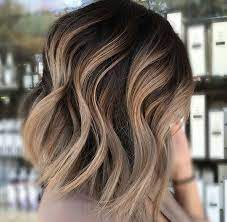 Balayage Short Hair Asian Hairstyles Magazine Hair Styles Carmel Blonde Hair Short Wavy Hair