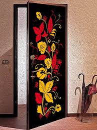 ملصقات على الأبواب 29 صورة ملصقات على المدخل والأبواب الداخلية للغرف وخيارات للحمام والمرحاض والزجاج ومنتجات الفينيل الأبواب 2021