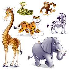 Este cea mai mare felima si unul dintre cei mai mari pradatori terestri. Imagini Cu Animale Din Jungla Animale Desenate Jungle Animals Party Animal Clipart Jungle Animals