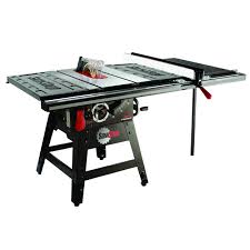 Sawstop 1 3 4hp 1ph 110 120v Contractor Saw With 36 Pro T Glide Fence System In 2020 Home Made Table Saw Hybrid Table Saw Best Table Saw