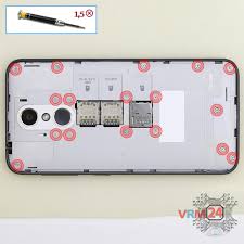 disassemble ZTE Blade X5 instruction ...