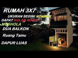 Tips agar ruangan kecil di rumah terlihat lebih luas. Desain Rumah Kecil 3x7 Meter Rumah Mungil Tapi Terlihat Lega Dan Mewah Youtube