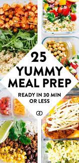 25 Healthy Meal Prep Ideas To Simplify Your Life Recipe Healthy Meal Prep Meals Easy Healthy Recipes