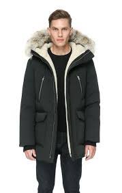 Derick Classic Down Jacket With Sherpa Lined Hood Black Leather Jackets Women Jackets Outerwear Women