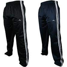 Mens sweatsuits 2 piece hoodie tracksuit sets casual comfy camo jogging suits for men. New Mens Tracksuit Bottoms Striped Silky Casual Gym Jogging Joggers Sweat Pants Ebay