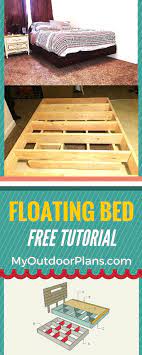 How To Build A Floating Bed Step By Step Plans For You To Build A Floating Bed Frame From Common Materials A Floating Bed Floating Bed Frame Floating Bed Diy
