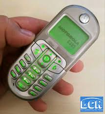 Motorola C205 was your first phone ...