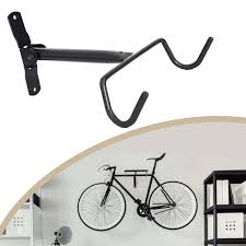Unde să cumpere și să vadă prețurile în magazinele online. Suport Bicicleta Fixare Doua Carlige Depozitare Pe Perete Otel Negru