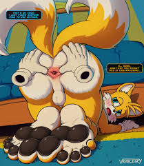 Rule 34 - All Fours Anus Ass Balls Blue Eyes Canid Canine Dialogue Dialogue  Box Embarrassed Embarrassed Nude Male Feet Fox Fur Genitals Hi Res Male  Malemale Mammal Paws Sega Sonic The