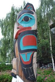 Haida Eagle Boy Native American Totem Totem Pole Art Native Art