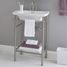 console sink, edgemere, pedestal sink