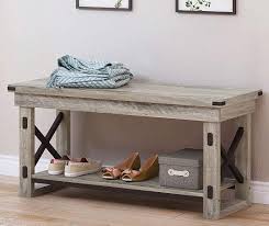 Stratford Rustic Crossbar Entryway Bench Big Lots In 2020 Rustic Entryway Bench Rustic Console Tables Home Decor Tips