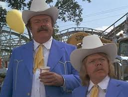 ANY FOOL WHO WOULD PAINT HIS TRUCK LIKE THIS WOULD SHOW UP AT A MINISTER'S  FUNERAL DRESSED IN FEATHERS!" In Smokey and the Bandit, back in THEATRES,  Pat McCormick & Paul Williams