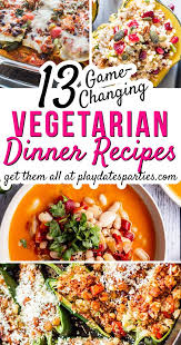 13 Game Changing Healthy Vegetarian Dinner Recipes Vegetarian Recipes Dinner Vegetarian Recipes Dinner Healthy Vegetarian Crockpot