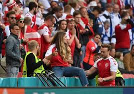 She was watching the match of her husband and running on the pitch, sabrina kvist jensen. The Shock And Tears Of Christian Eriksen S Wife After The Footballer Collapsed In The Middle Of The Game The Limited Times