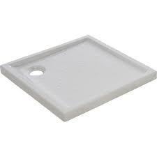 Receveur De Douche Carre L 80 X L 80 Cm Gres Blanc Asca2 Decorative Tray Decor Home Decor