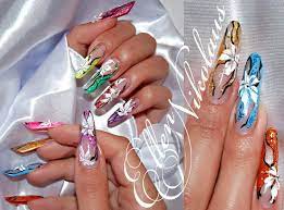 Nailart anleitung late summer nails von german dream nails. Bild Fertig Nageldesign Modellage Anleitungen