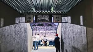 View In The Concourse Picture Of Maverik Stadium Logan