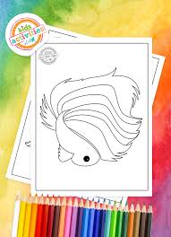 The top 10 best fish coloring pages such as neon tetra, guppies, mollies, betta fish, goldfish, angelfish, golden … Download These Free Rainbow Fish Coloring Pages For Kids
