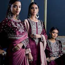 Lush Velvet Ornated With A Delicate Touch Of Bling Makes This Anita Dongre Ensemble A Perfe Indian Designer Outfits Kurta Designs Women Designer Dresses Indian Anita dongre | artisans walking the ramp at lakme fashion week. pinterest