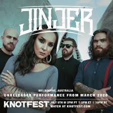 Check spelling or type a new query. Jinjer To Stream Melbourne Show On Thursday Via Knotfest Com Totalrock