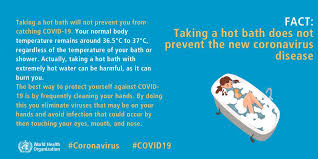 Babies sometimes experience side effects after a vaccination. Fact Taking A Hot Bath World Health Organization Who Facebook