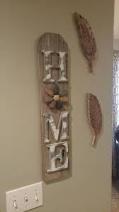 Create stylish home decor with shutterfly. Stone Daisy Hanging Home Sign Homebnc