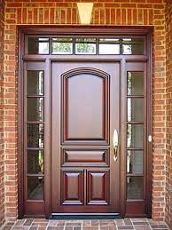 Custom Estate Solid Door Unit Wood Glass Front Entry Doors By Decora Main Door Design Wood Doors Interior Front Door Design Wood