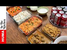 Dawat Preparation And Vlog Party Ideas With Tips By Huma In The Kitchen Youtube Pulao Recipe Russian Salad Recipe Food Dishes