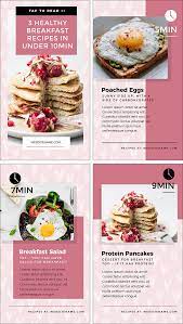 Instagram Story Template Designs 10 Ways Hack Your Visual Design Series Easil Food Template Recipe Book Design Instagram Food