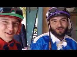 Jockeys Bryan Candanosa and Sergio Becerra Jr