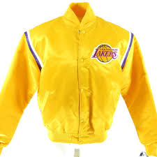 Enhance your fan gear with the latest ladies los angeles lakers apparel and merchandise from top brands at fanatics today. Vintage 80s Los Angeles Lakers Starter Jacket Mens Xl Deadstock Nba Basketball The Clothing Vault