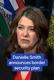 Premier Danielle Smith says her government will create a team of  specially-trained sheriffs tasked with patrolling the Alberta-U.S. border.  #daniellesmith #alberta #border #canada #ctvnews