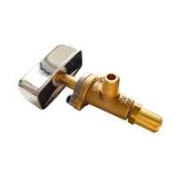 Sunrise Natural Gas Burner Valve + Knob Replacement for Commerical Range.  Made in Taiwan.